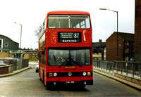 Route 87, London Transport, T115, CUL115V, Barking