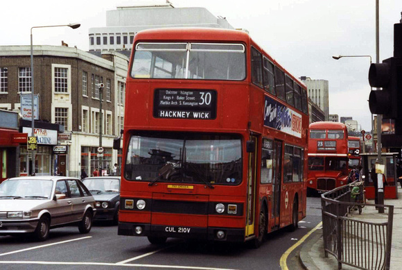 Route 30, London Transport, T210, CUL210V, King's Cross