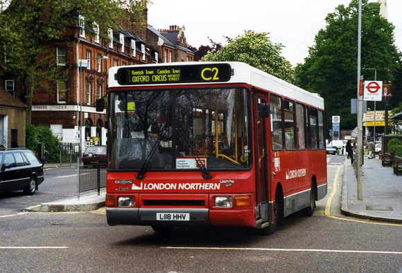 Route C2, London Northern, DNL118, L118HHV