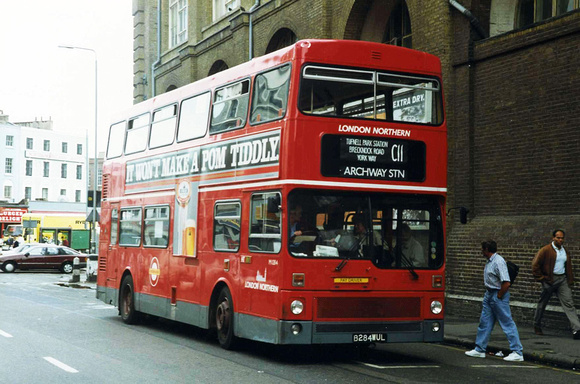 Route C11, London Northern, M1284, B284WUL, King's Cross