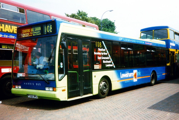 Route 108, Harris Bus, P332NHJ, Lewisham