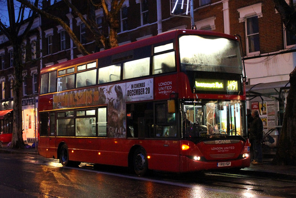 Route H91, London United RATP, SP199, YR10FGF, Chiswick Lane