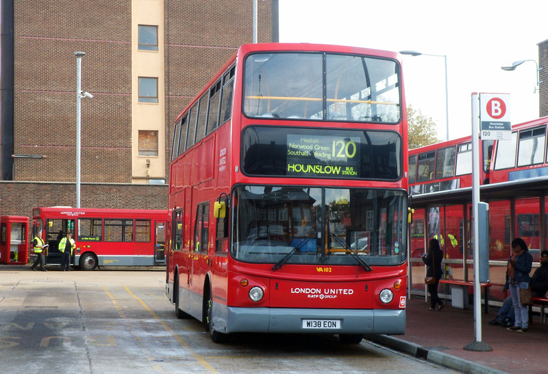 London Bus Routes | Route 120: Hounslow, Bus Station - Northolt | Route ...