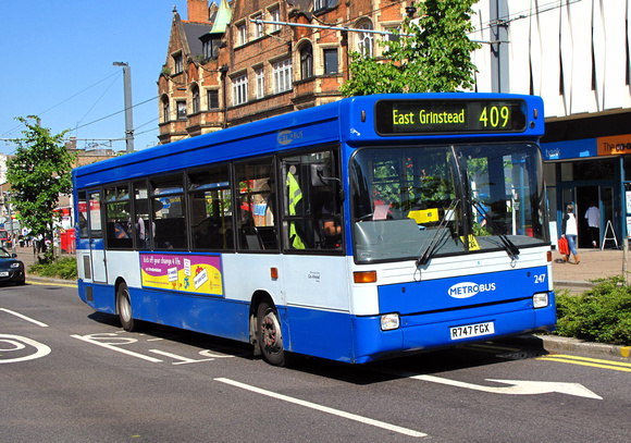 Route 409, Metrobus 247, R747FGX, Croydon