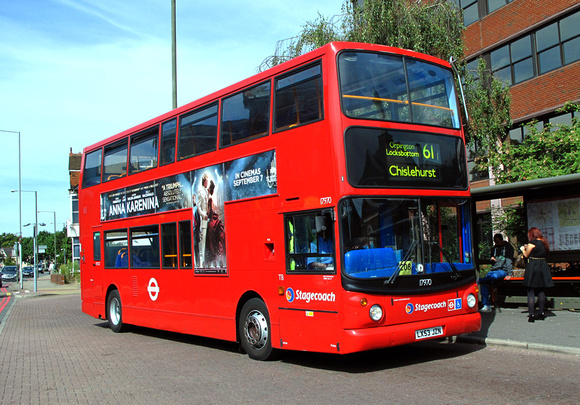 Route 61, Stagecoach London 17970, LX53JZN, Bromley