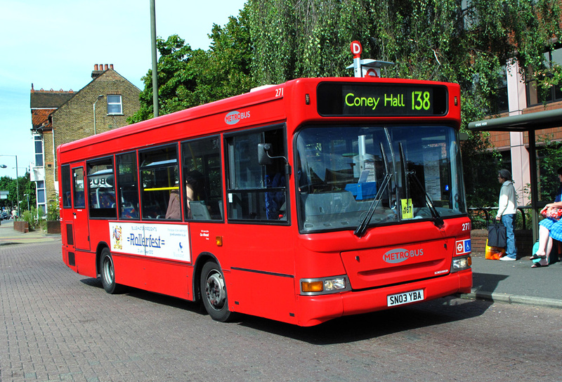 London Bus Routes | Route 138: Bromley North - Coney Hall | Route 138 ...