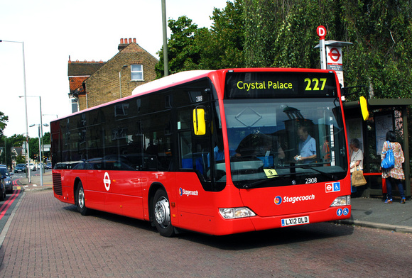 Route 227, Stagecoach London 23108, LX12DLD, Bromley
