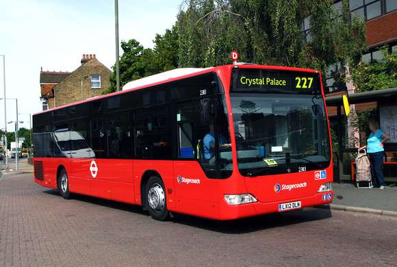 Route 227, Stagecoach London 23113, LX12DLN, Bromley