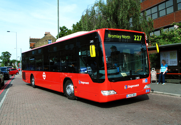 Route 227, Stagecoach London 23105, LX12DKU, Bromley