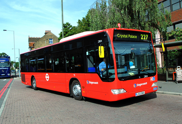 Route 227, Stagecoach London 23104, LX12DKO, Bromley