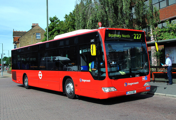 Route 227, Stagecoach London 23102, LX12DKL, Bromley
