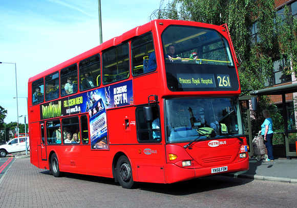 Route 261, Metrobus 937, YN56FDM, Bromley