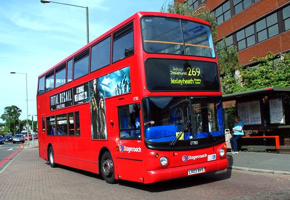 Route 269, Stagecoach London 17780, LX03BVS, Bromley