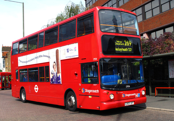 Route 269, Stagecoach London 17974, LX53JZT, Bromley