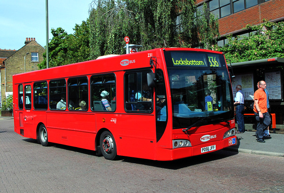 Route 336, Metrobus 231, PO56JFF, Bromley