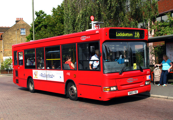 Route 336, Metrobus 273, SN03YBC, Bromley