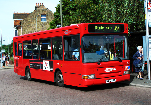 Route 352, Metrobus 277, SN03YBR, Bromley