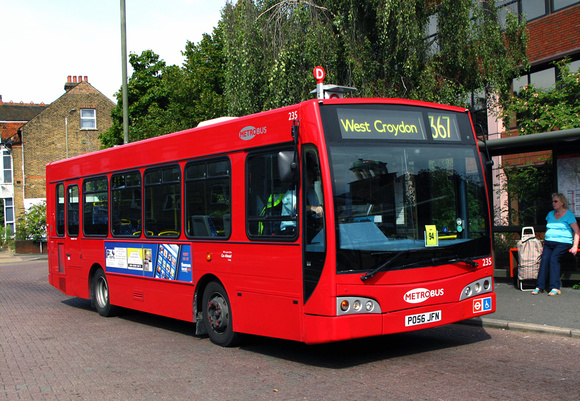 Route 367, Metrobus 235, PO56JFN, Bromley