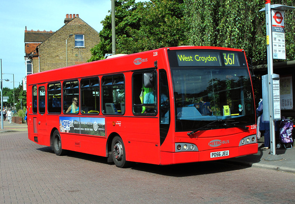 Route 367, Metrobus 228, PO56JEU, Bromley