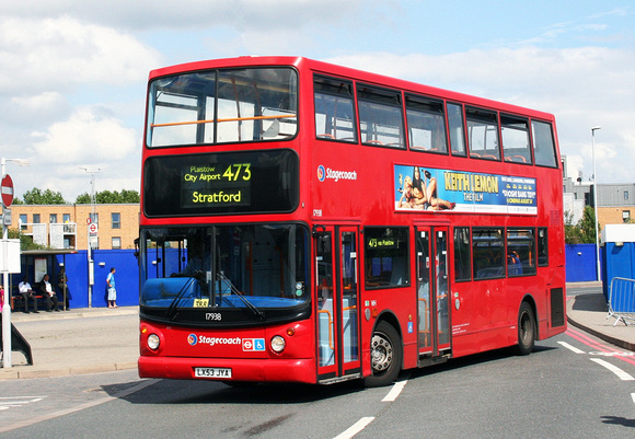 Route 473, Stagecoach London 17938, LX53JYA, Woolwich