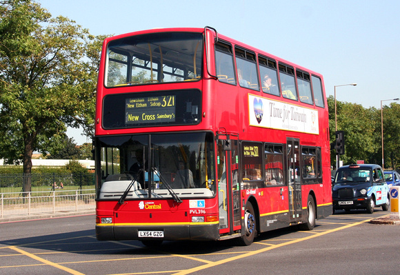 Route 321, London Central, PVL396, LX54GZG, Eltham Road