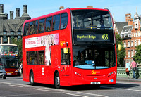 Route 453, Go Ahead London, E176, SN61BHJ, Westminster Bridge