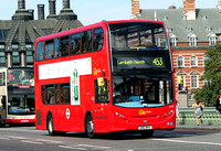 Route 453, Go Ahead London, E197, SN61BKA, Westminster Bridge