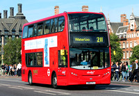 Route 211, Abellio London 2427, SN61CYJ, Westminster Bridge