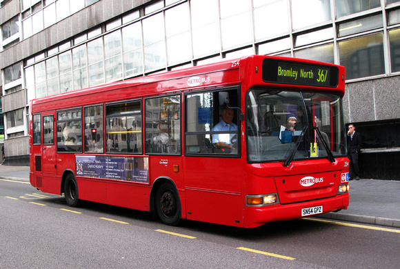 Route 367, Metrobus 254, SN54GPZ, Croydon