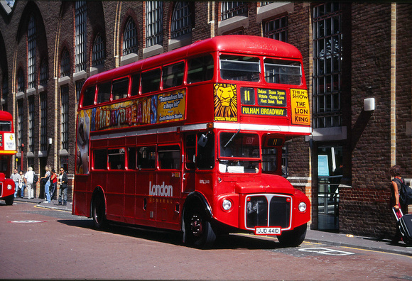 Route 11, London General, RML2441, JJD441D, Liverpool Street