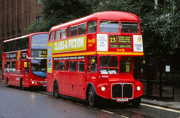 Route 23, First London, RML2291, CUV291C
