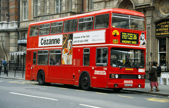 Route 26, Stagecoach London, T560, NUW560Y, Liverpool St
