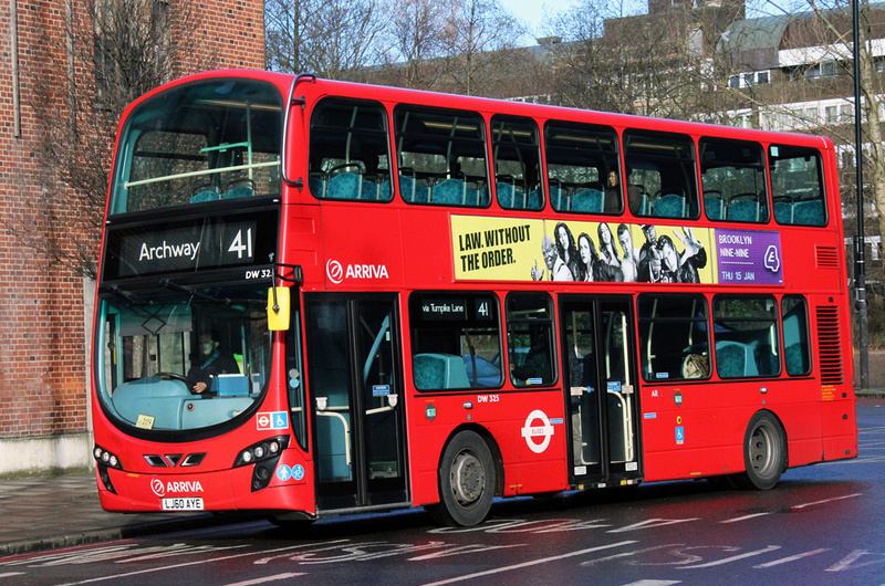 London Bus Routes  Route 41: Archway - Tottenham Hale