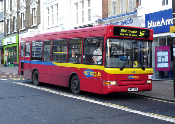 Route 367, Metrobus 273, SN03YBC, Bromley South