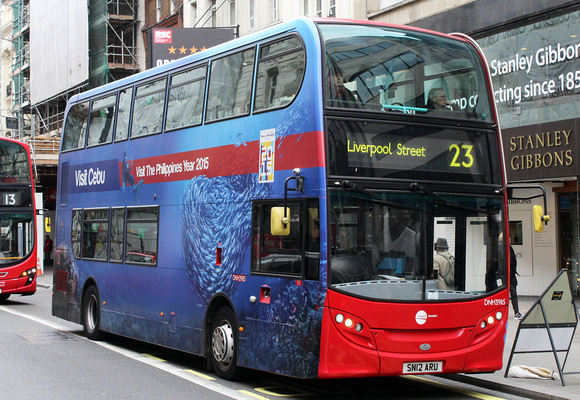 Route 23, Tower Transit, DNH39115, SN12ARU, The Strand