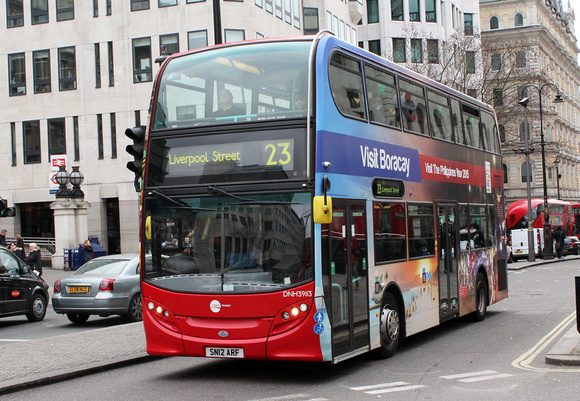 Route 23, Tower Transit, DNH39113, SN12ARF, Charing Cross