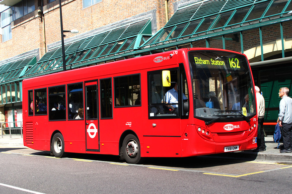 Route 162, Metrobus 170, YX61ENM, Bromley