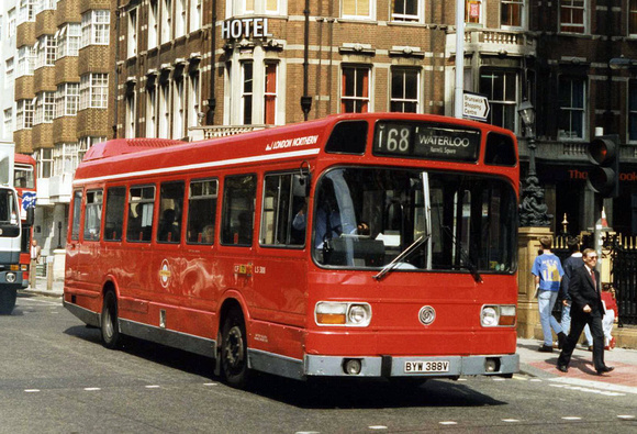 Route 168, London Northern, LS388, BYW388V, Russell Square