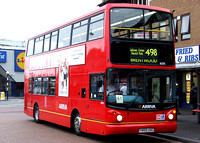 Route 498, Arriva Southend 6235, Y468UGC, Romford