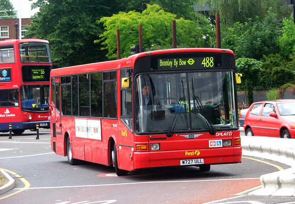 Route 488, First London, DML41727, W727ULL, Clapton
