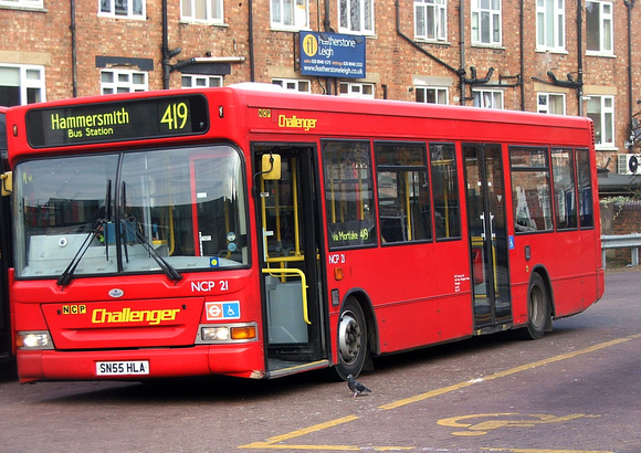 Route 419, NCP Challenger, NCP21, SN55HLA, Richmond