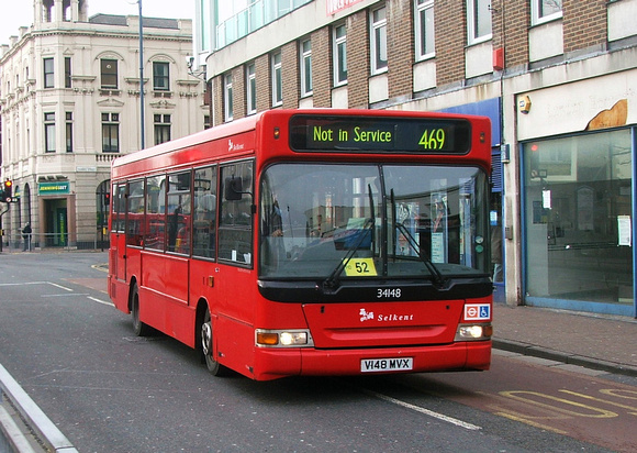 Route 469, Selkent ELBG 34148, V148MVX, Woolwich