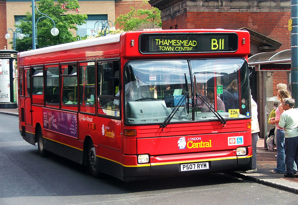 Route B11, London Central, LDP7, P507RYM, Bexleyheath