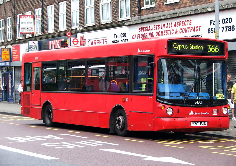 London Bus Routes | Route 366: Beckton Station - Redbridge