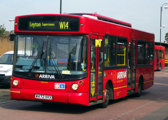 Route W14, Arriva London, ADL72, W472XKX, Leytonstone