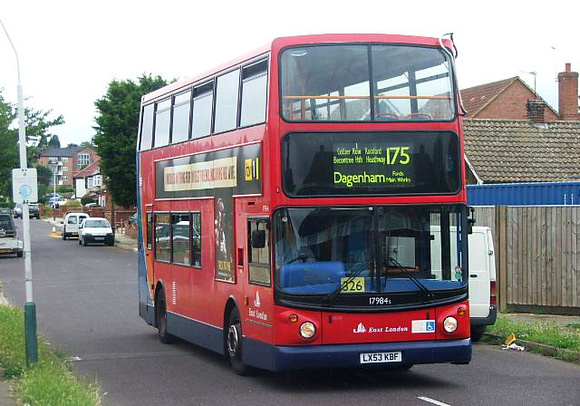 Route 175, East London ELBG 17984, LX53KBF