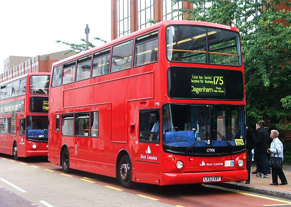 Route 175, East London ELBG 17991, LX53KBY, Romford