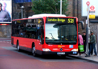 Route 521, Go Ahead London, MEC10, BG09JKJ, Waterloo