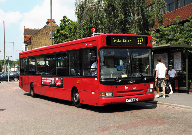 London Bus Routes | Route 227: Bromley North - Crystal Palace | Route ...