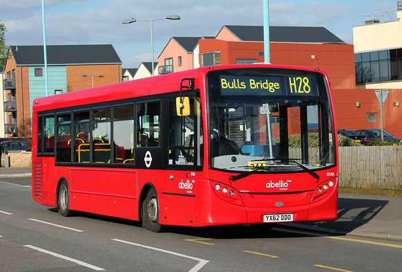 Route H28, Abellio London 8586, YX62DDO, West Middlesex Hospital